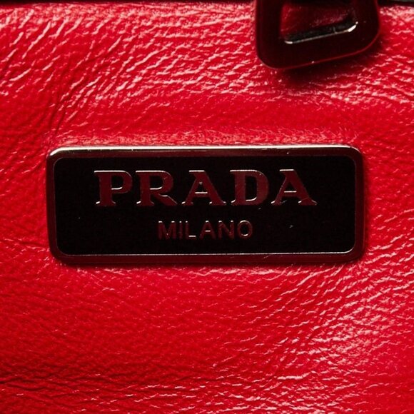 Prada Black Vernice Leather Studded Crossbody Bag - Picture 7 of 12